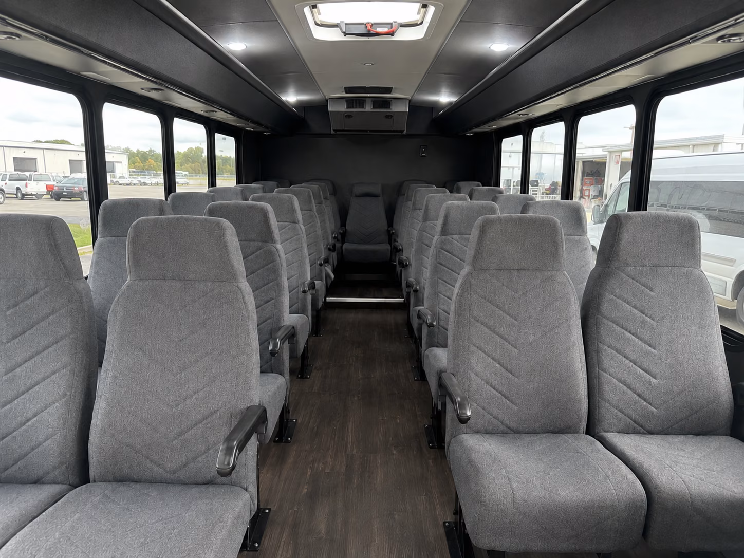 jonesboro 18 passenger minibus interior