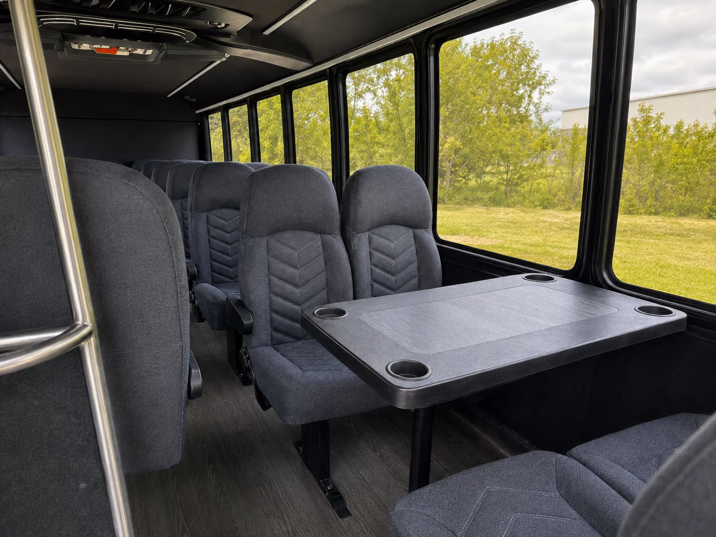jonesboro 20 passenger minibus interior