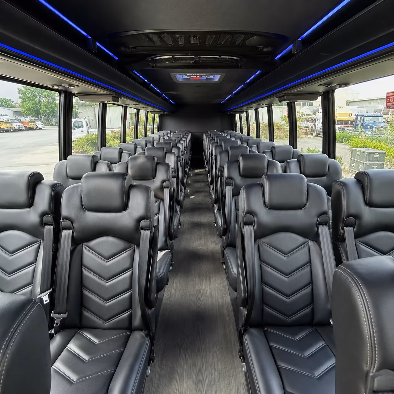 jonesboro 30 passenger minibus interior