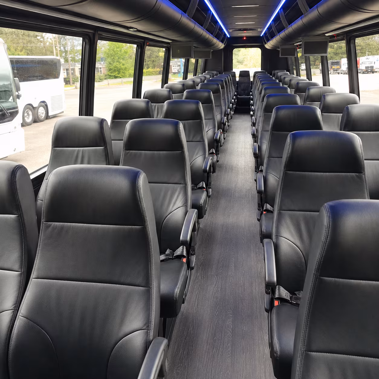 jonesboro 35 passenger minibus interior