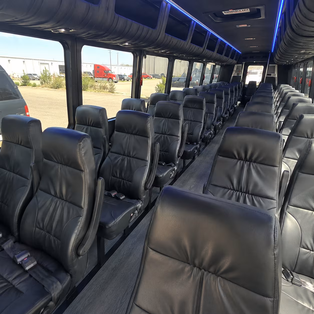 jonesboro sporting event transportation onboard seating